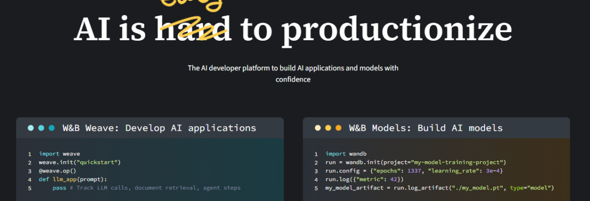 Weights & Biases AI